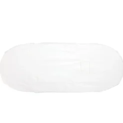 Drap-housse 2 en 1 pour nacelle 30 x 75 cm blanc