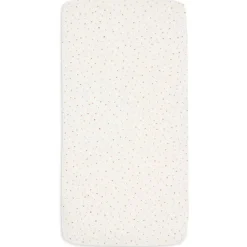 Drap housse jersey berceau 50x90cm Pretty Picnic Flower Drops