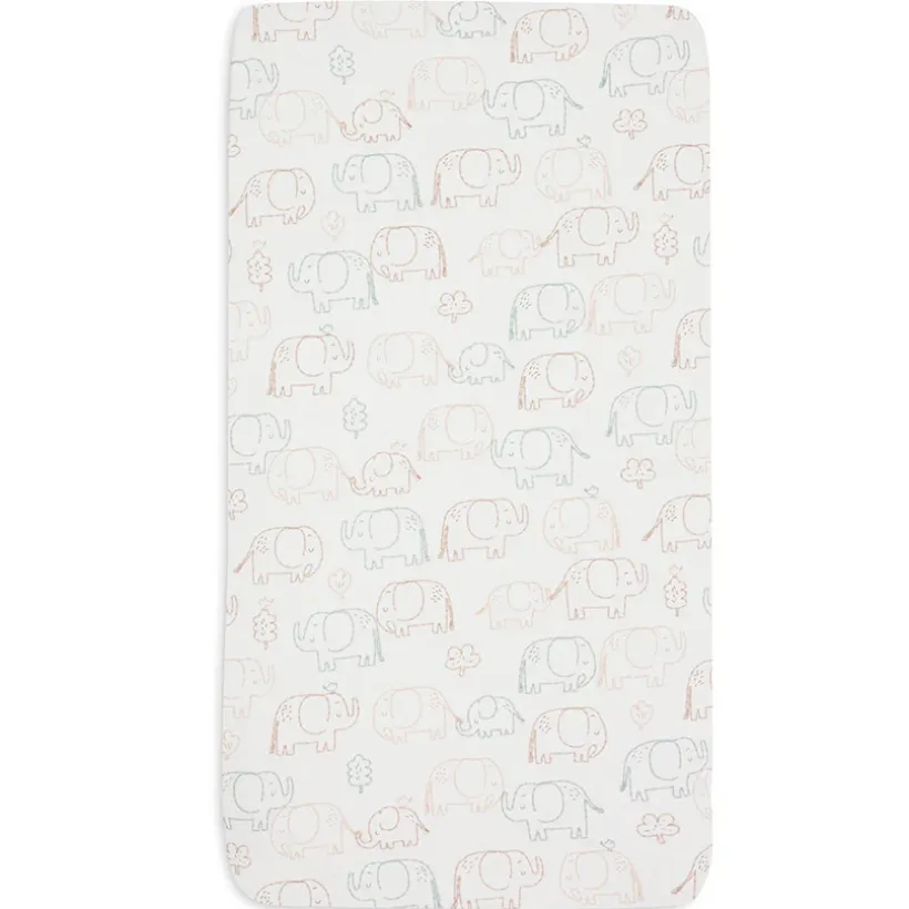 Drap-housse jersey - 40/50 x 80/90cm - Elephant Tales