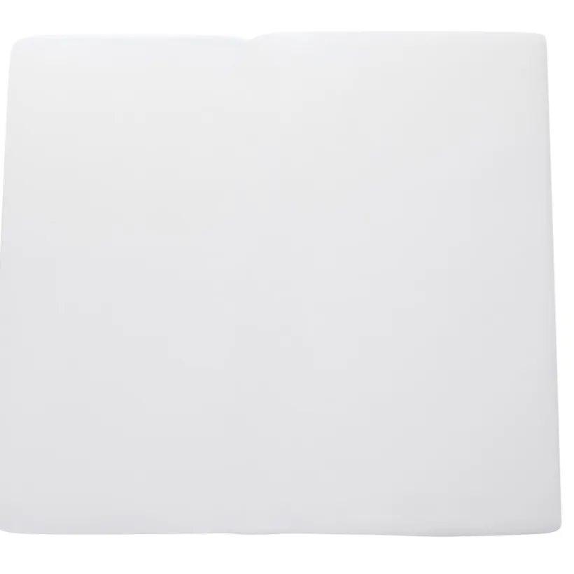Drap housse pour lit jumeaux Noah 120 x 130 cm blanc