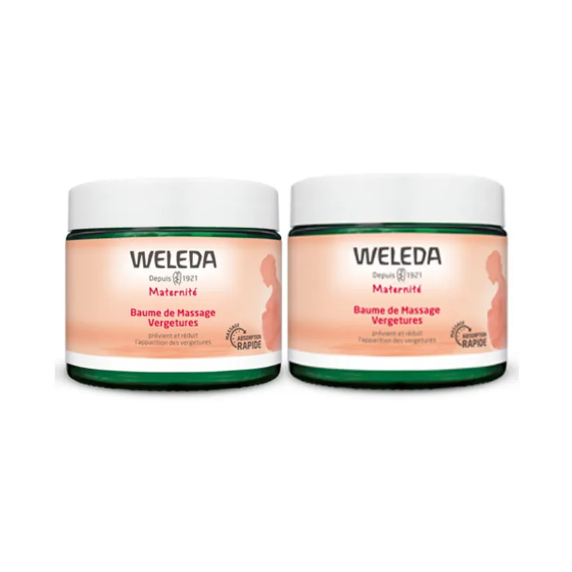 Duo de baume de massage pour vergetures 2 x 150 ml