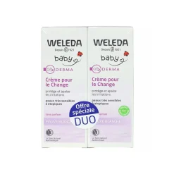 Duo de crème pour le change à la mauve blanche 2 x 50 ml