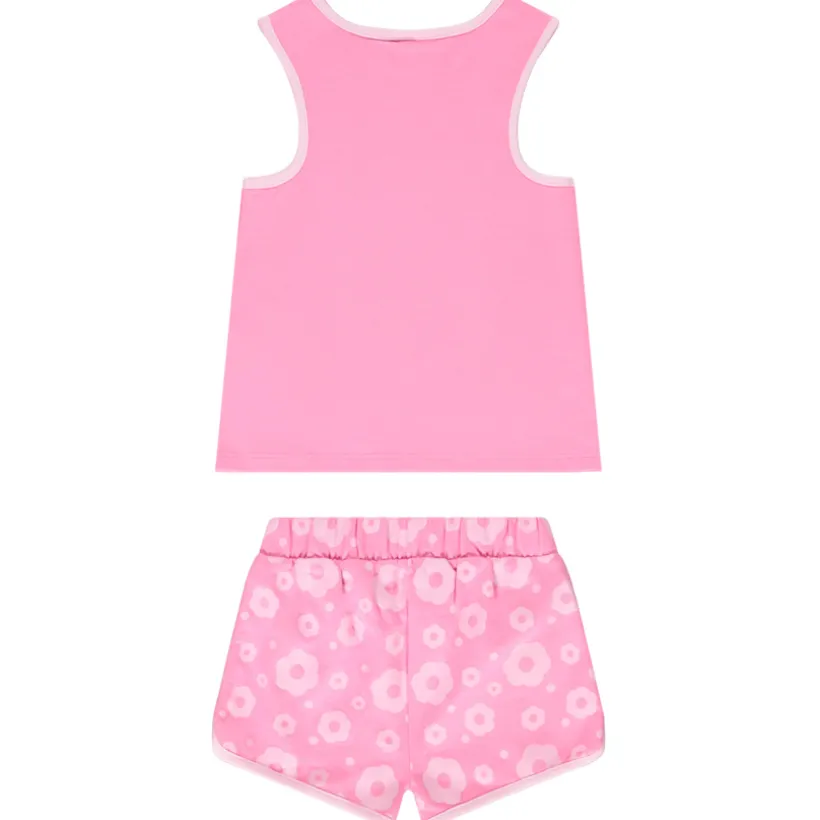 Ensemble avec short imprimé fleurs pour bébé fille