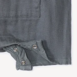 Ensemble court 2 pièces avec salopette pour bébé garçon