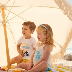 Ensemble court 2 pièces débardeur à volant + short pour bébé fille