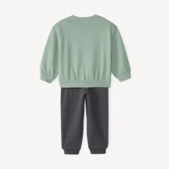 Ensemble de jogging bébé garçon broderie bouclette ourson