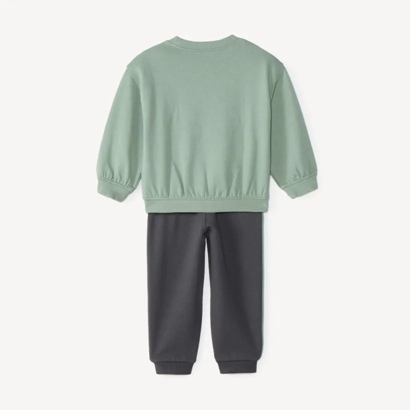 Ensemble de jogging bébé garçon broderie bouclette ourson