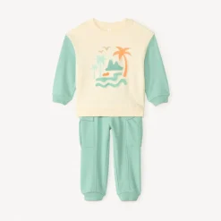 Ensemble de jogging effet color block pour bébé garçon