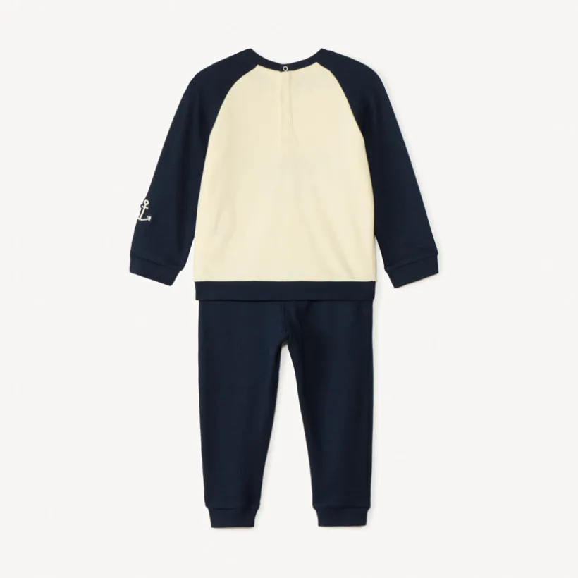 Ensemble de jogging en molleton motif baleine pour bébé garçon