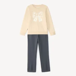 Ensemble de jogging fille sweat print fantaisie
