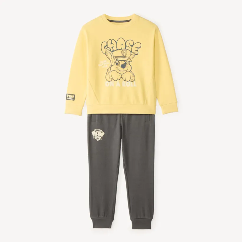 Ensemble de jogging print Chase de la Pat'Patrouille pour garçon