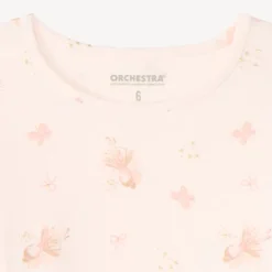 Ensemble de pyjama 2 pièces manches longues imprimé fée pour fille