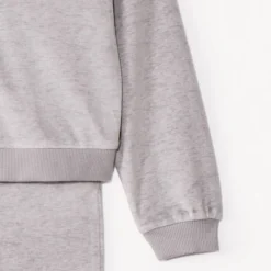 Ensemble gilet à capuche + jogging uni pour fille