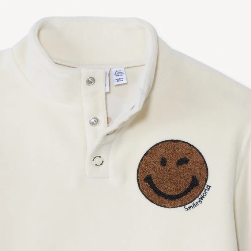 Ensemble jogging bi-matière SmileyWorld pour garçon