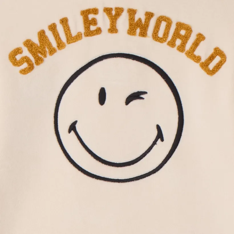 Ensemble jogging bi-matière SmileyWorld pour garçon