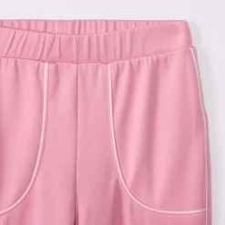 Ensemble jogging en interlock uni pour fille