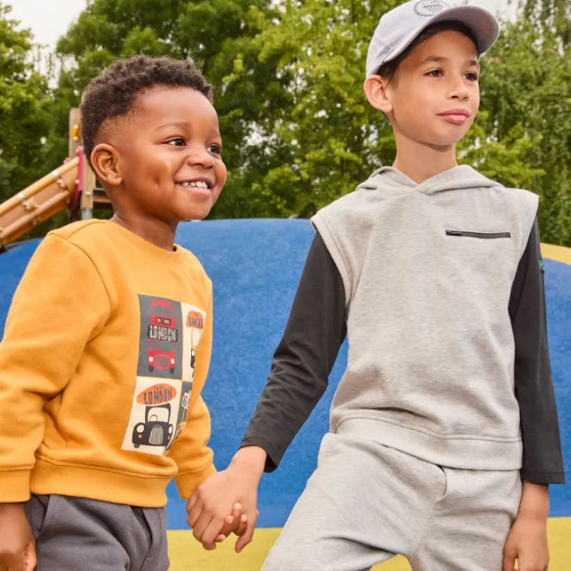Ensemble jogging en molleton printé pour bébé garçon
