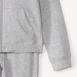 Ensemble jogging en molleton uni pour fille