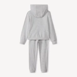 Ensemble jogging en molleton uni pour fille