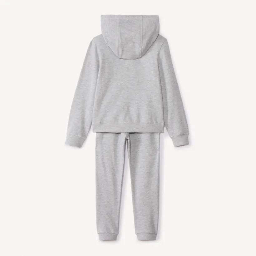 Ensemble jogging en molleton uni pour fille