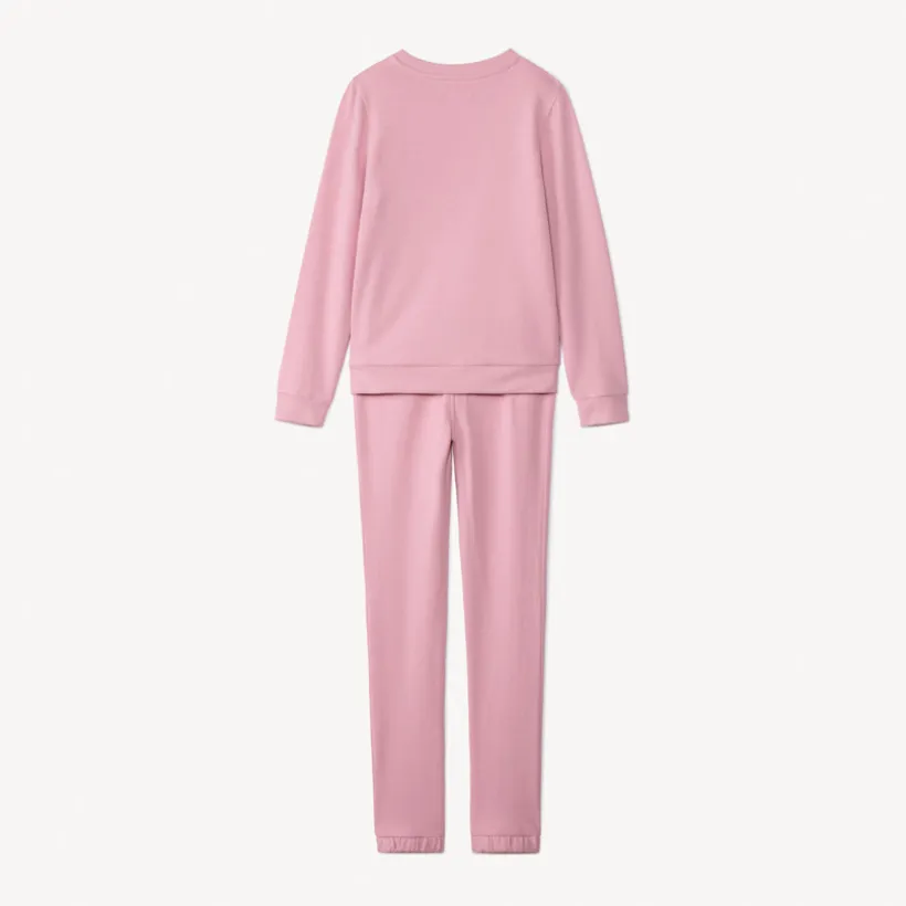Ensemble jogging en molleton printé pour fille