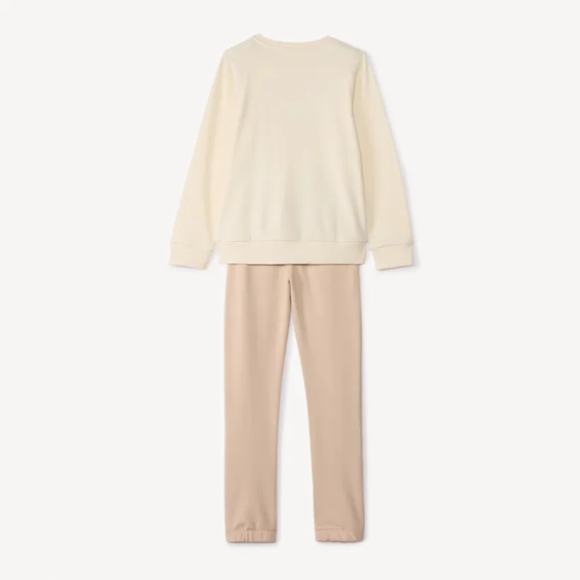 Ensemble jogging en molleton printé pour fille