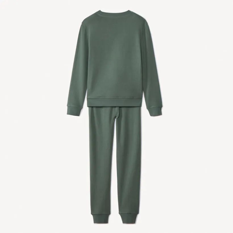Ensemble jogging en molleton uni pour garçon
