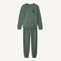Ensemble jogging en molleton uni pour garçon