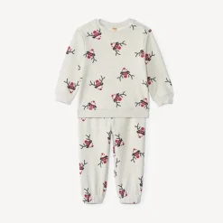 Ensemble jogging imprimé rennes de Noël pour bébé garçon