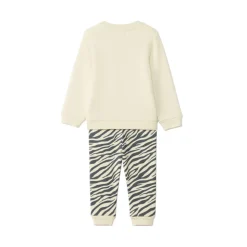 Ensemble jogging ludique à motif animal pour bébé garçon