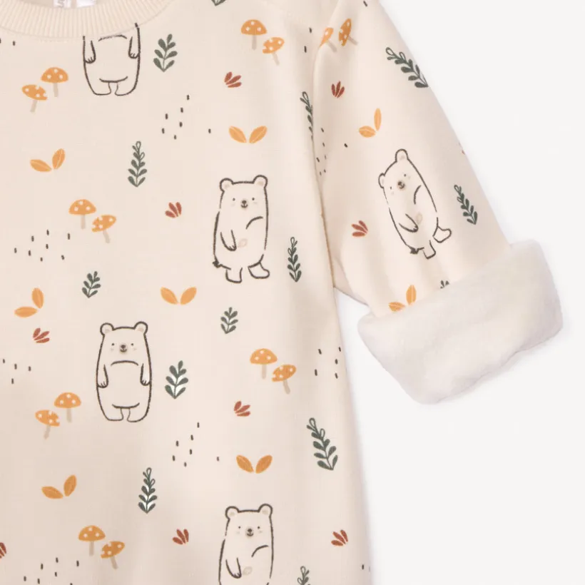 Ensemble jogging molleton imprimé pour bébé garçon