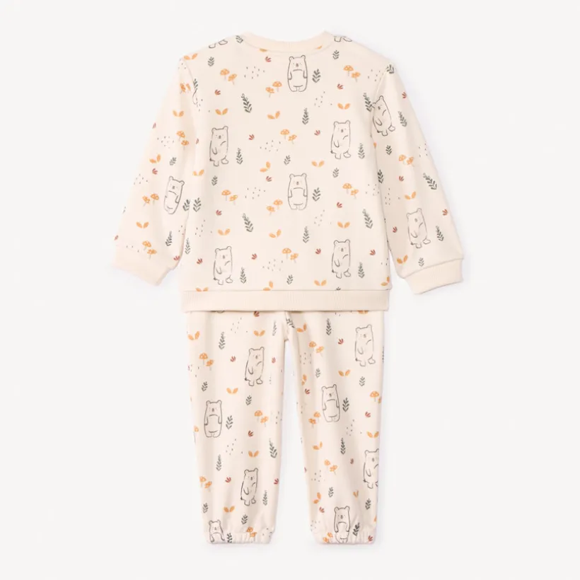 Ensemble jogging molleton imprimé pour bébé garçon
