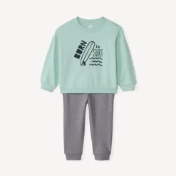 Ensemble jogging molleton printé pour bébé garçon