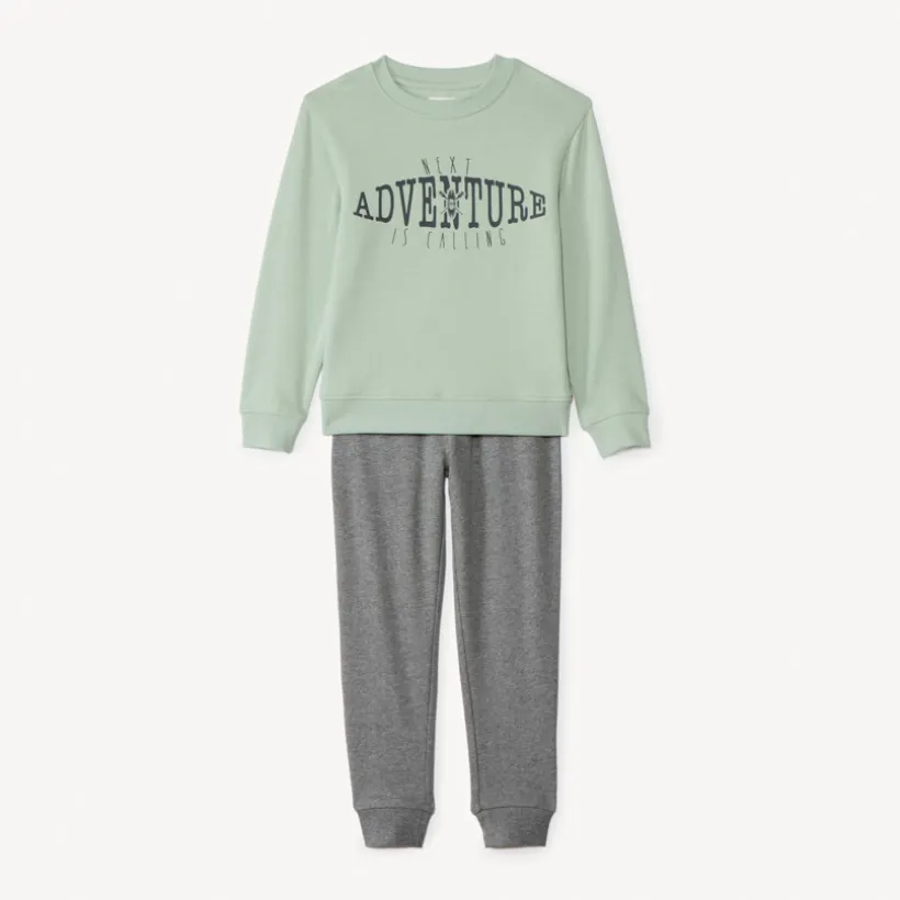 Ensemble jogging molleton printé pour garçon