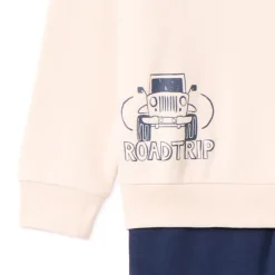 Ensemble jogging molleton print road trip pour garçon
