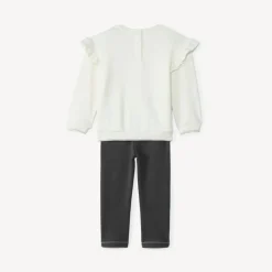 Ensemble jogging motif papillon pour bébé fille