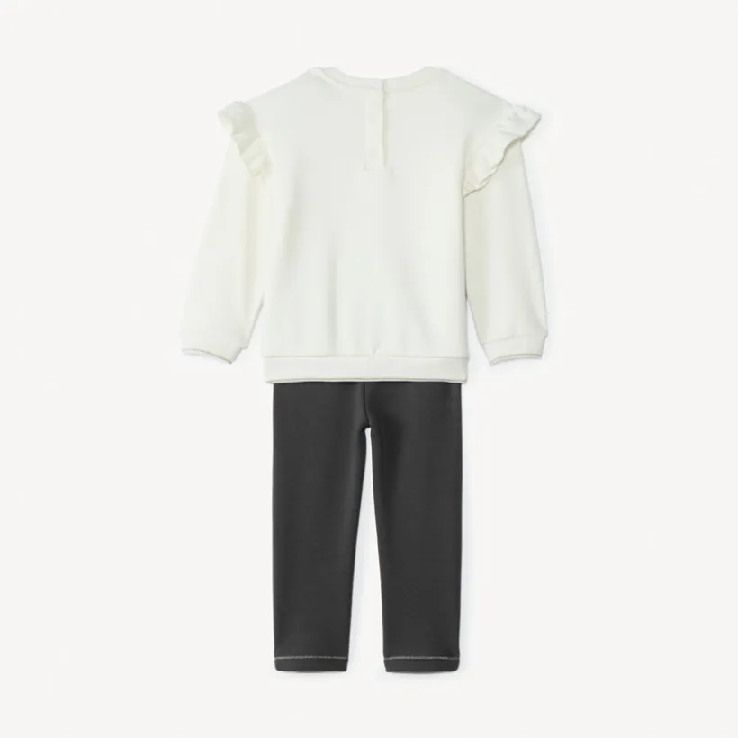 Ensemble jogging motif papillon pour bébé fille