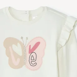 Ensemble jogging motif papillon pour bébé fille