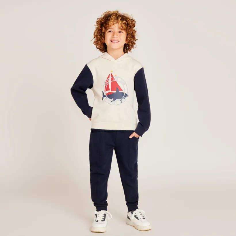 Ensemble jogging print voilier pour garçon