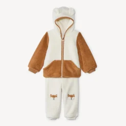 Ensemble jogging sherpa avec gilet pour bébé garçon