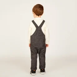 Ensemble long 2 pièces avec salopette de Noël pour bébé garçon
