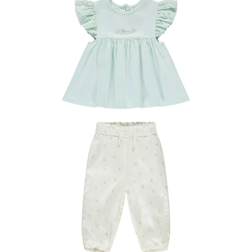 Ensemble pantalon + tunique fantaisie pour bébé fille