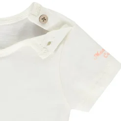 Ensemble 2 pièces avec barboteuse rayée pour bébé garçon