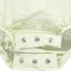 Ensemble 2 pièces avec barboteuse rayée pour bébé fille
