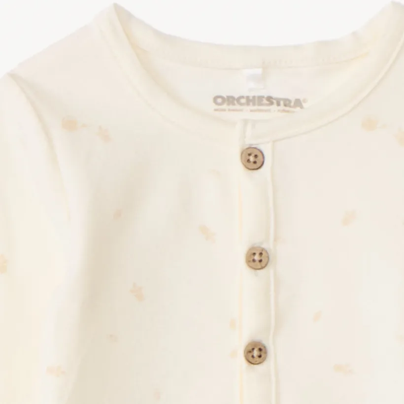 Ensemble 3 pièces bonnet + body + caleçon pour bébé