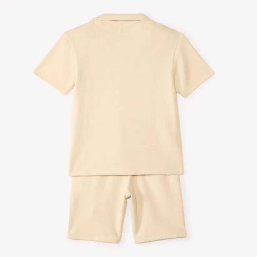 Ensemble 2 pièces chemise oversize + bermuda pour garçon