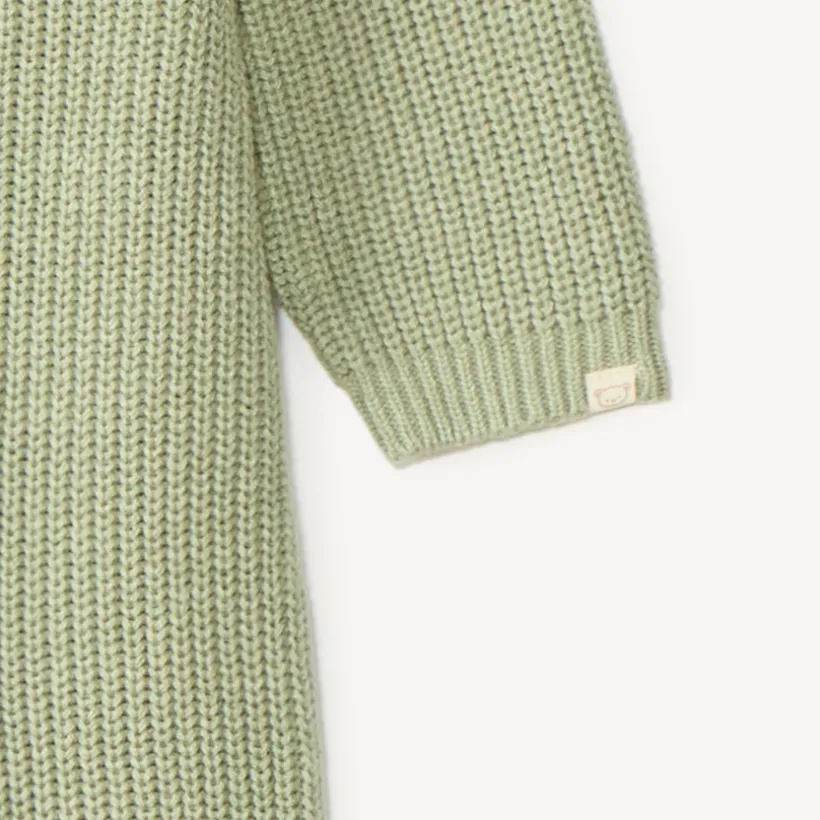 Ensemble 2 pièces combinaison + bonnet en tricot pour bébé garçon