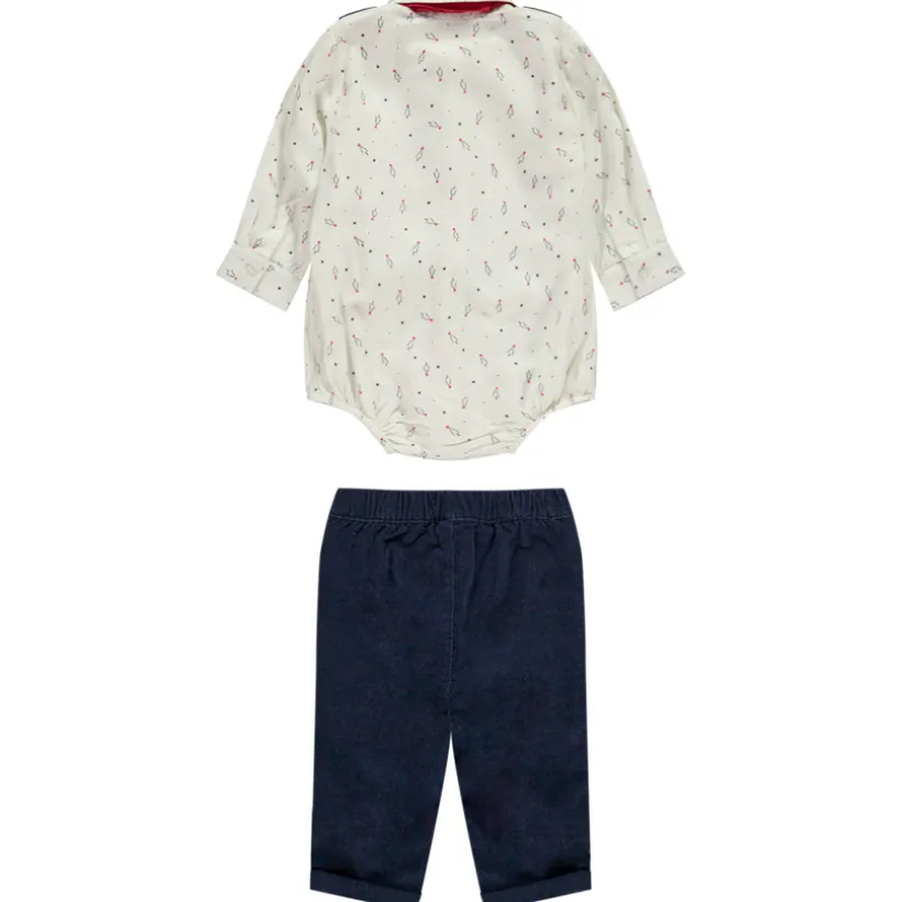 Ensemble 2 pièces de fête pour bébé garçon