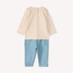 Ensemble 2 pièces motif cheval pour bébé garçon