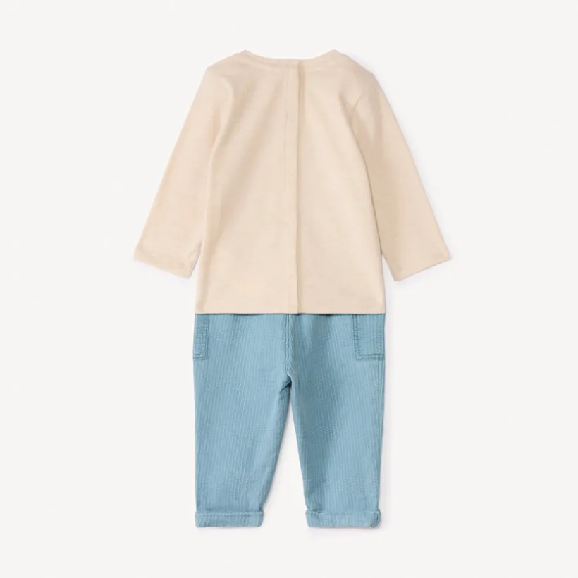 Ensemble 2 pièces motif cheval pour bébé garçon